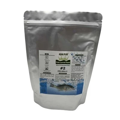 Ração para larvas de peixes Encap