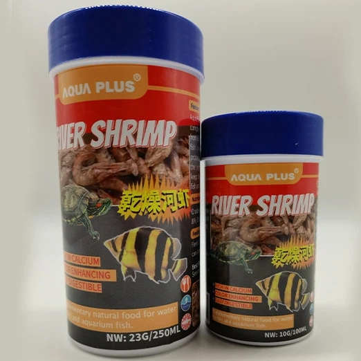 Comida exclusiva de camarão seco de congelamento para peixes